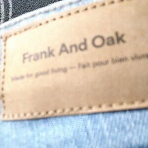 Designer jean5 Frank and oak new size  30 good price